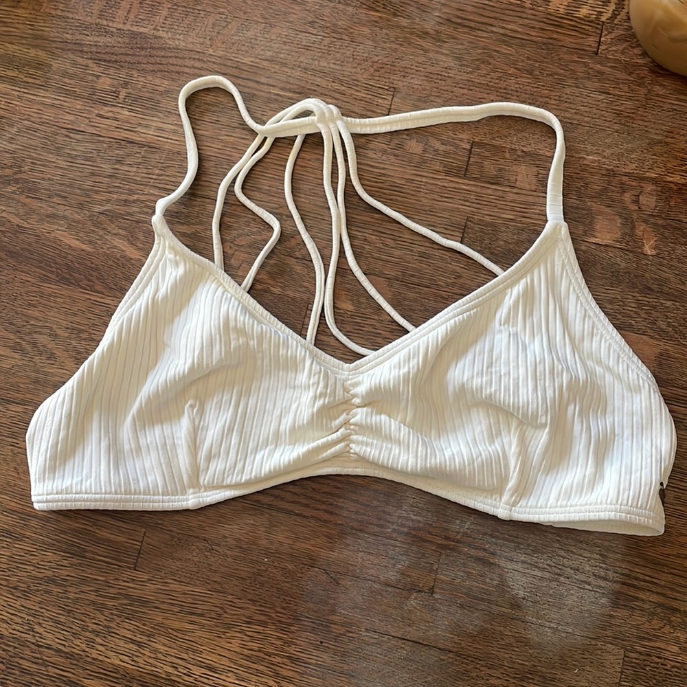 Roxy strappy back bikini top